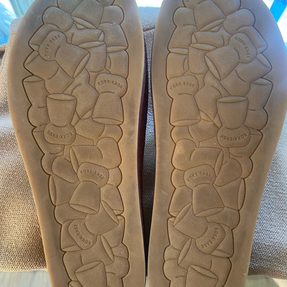 Kork-Ease leather Brown Etiope slides SZ 11 - Picture 6 of 8